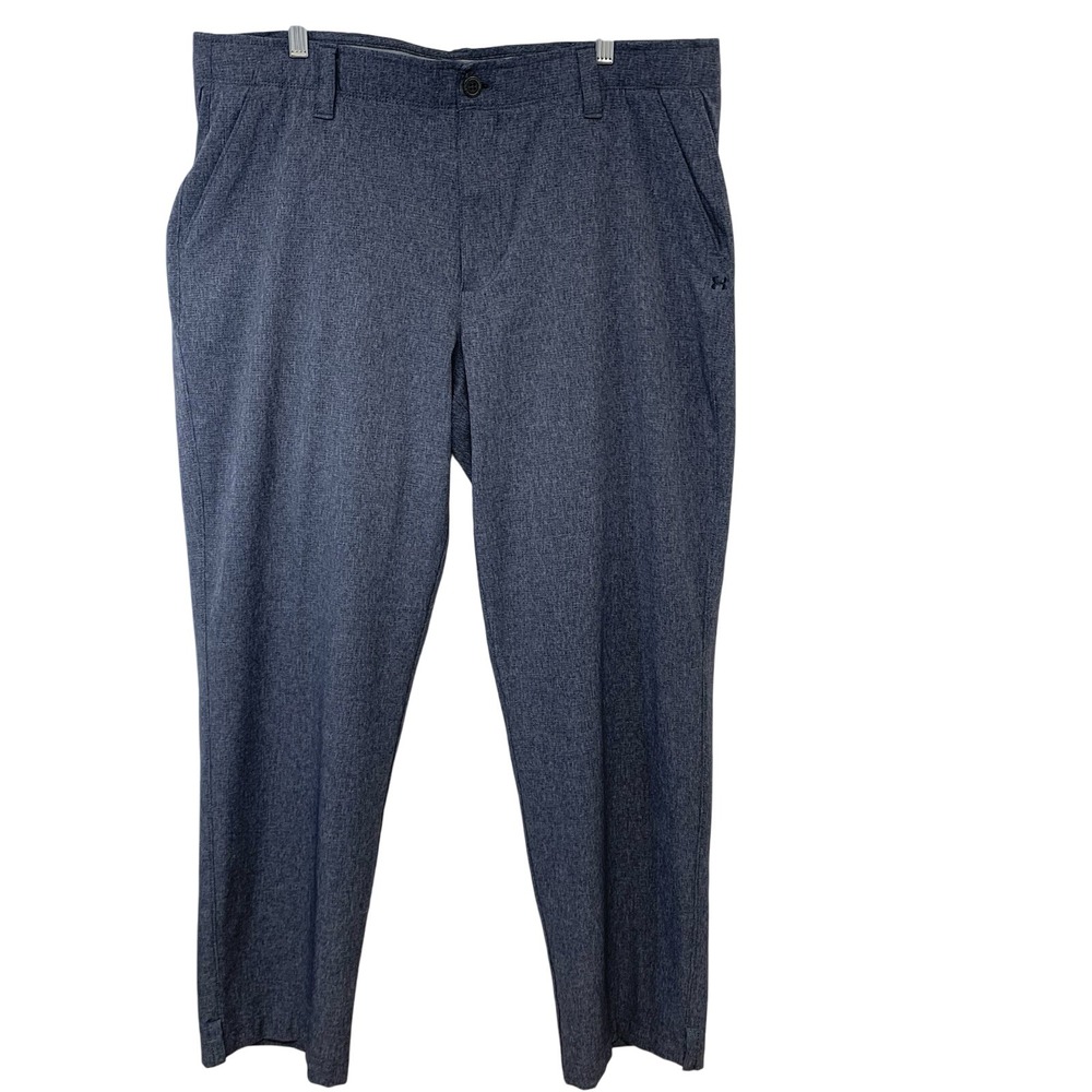 Under Armour Active Golf Pants Men 40x30‎ Gray Stretch Casual Workwear Travel